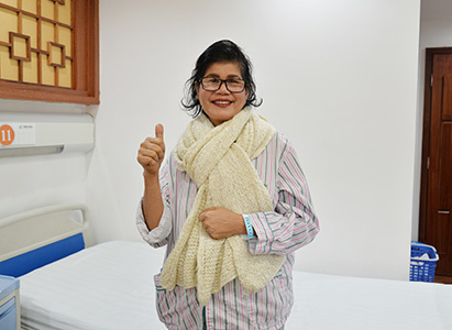 Rejecting Chemotherapy, Philippine Advanced Colon Cancer Patient Chooses Minimally Invasive Therapy*