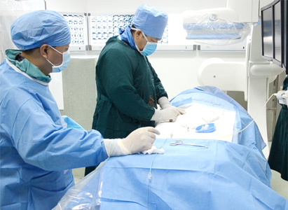 Kanker payudara, pengobatan, Modern Cancer Hospital Guangzhou, terapi Intervensi