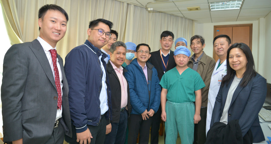 St. Stamford Modern Cancer Hospital Guangzhou, RS Awal Bros Jakarta, Layanan perawatan medis, Kunjungan pertukaran