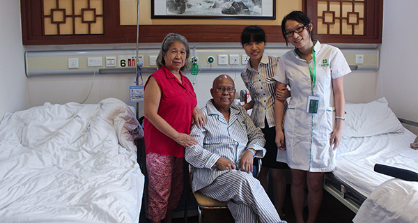 Kanker paru-paru kiri, Pengobatan Kanker, Modern Cancer Hospital Guangzhou, Intervensi, Cryosurgery, Penanaman Biji Partikel Yodium