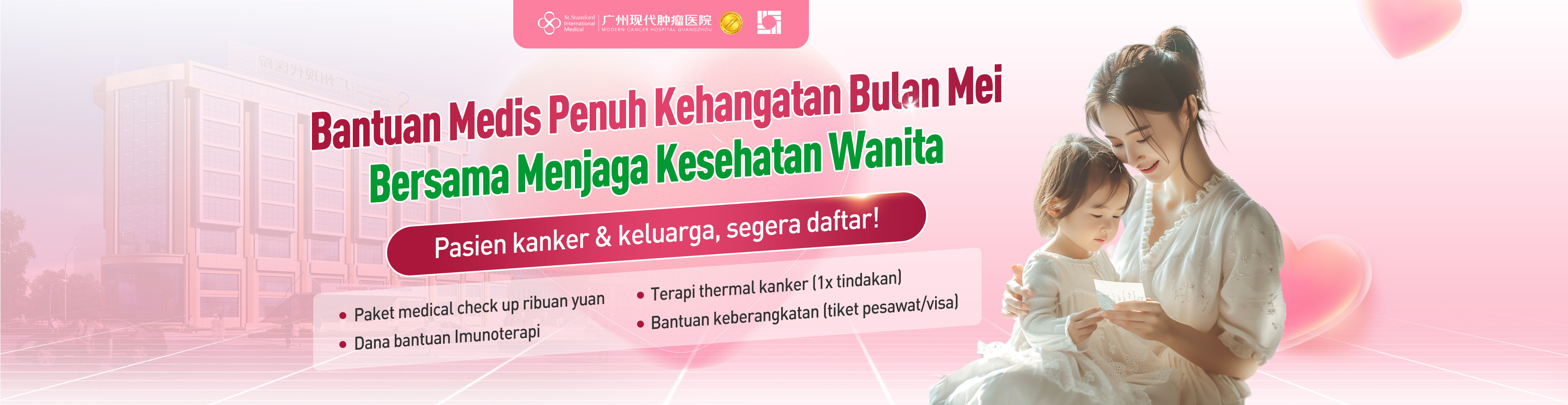 Bantuan Medis di Bulan Mei, Mar