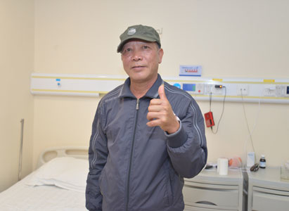 Vietnamese esophageal cancer patient: I have confidence in minimally invasive treatment*
