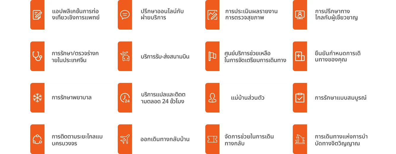 ขั้นตอนการสมัคร: จัดการเดินทางทางการแพทย์ระหว่างประเทศ