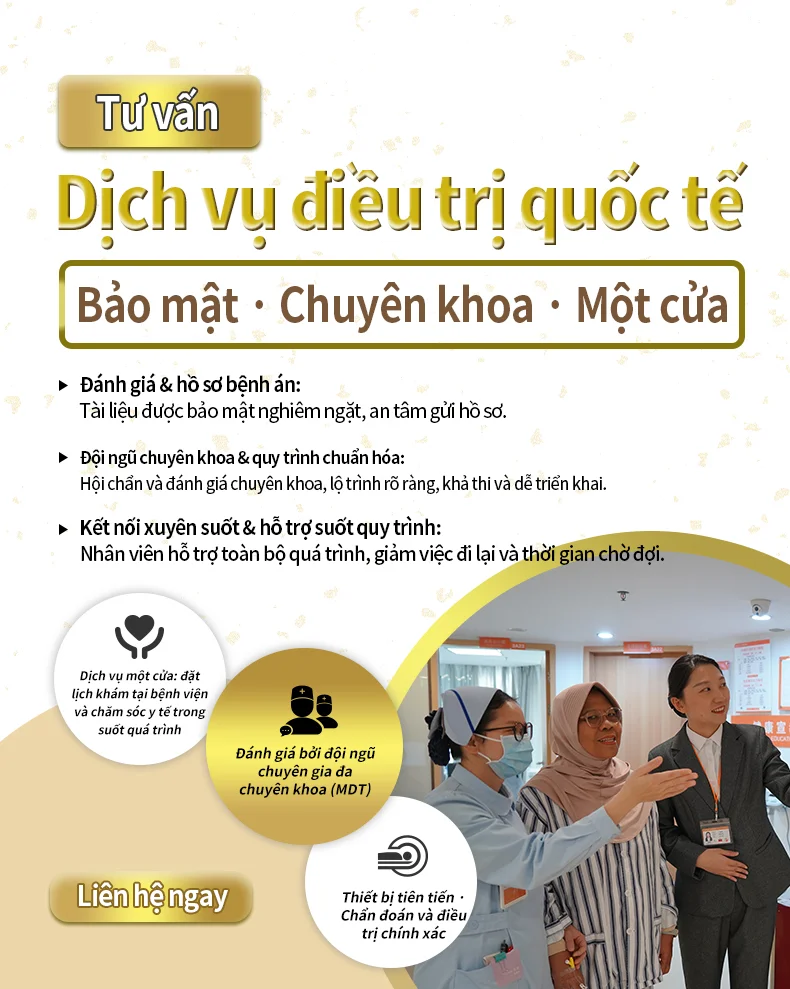 Tư vấn y tế Bệnh viện Ung bướu St. Stamford Quảng Châu – Xây dựng “luồng xanh sự sống” cho bệnh nhân quốc tế