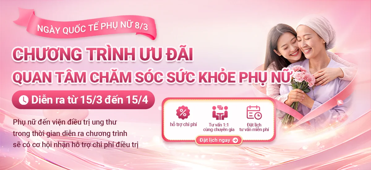 Chương trình hỗ trợ và chăm sóc bệnh nhân ung thư ở nữ giới