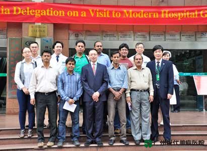 Modern Cancer Hospital Guangzhou, Bangladeshi media delegatio