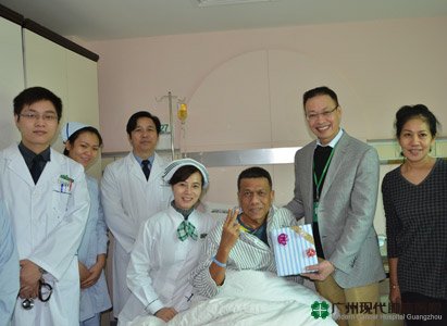 Modern Cancer Hospital Guangzhou, Christmas gifts