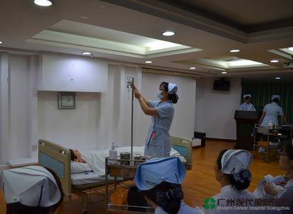 Modern Cancer Hospital Guangzhou, nursing skills competition