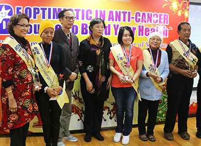 Christmas party, Modern Cancer Hospital Guangzhou,Philippines cancer patients,