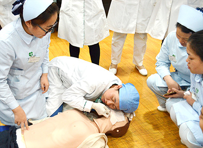 Modern Cancer Hospital Guangzhou, Training CPR