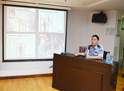 Modern Cancer Hospital Guangzhou invited policeman to Train Safety Precaution