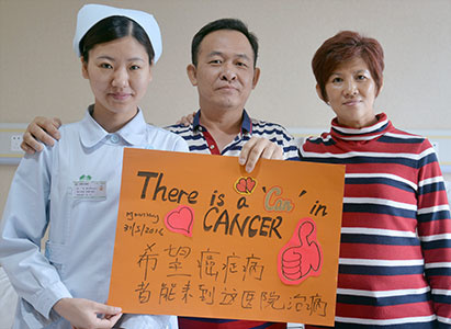 kanker nasofaring, pengobatan kanker nasofaring, kisah pasien kanker nasofaring, terapi intervensi, Modern Cancer Hospital Guangzhou