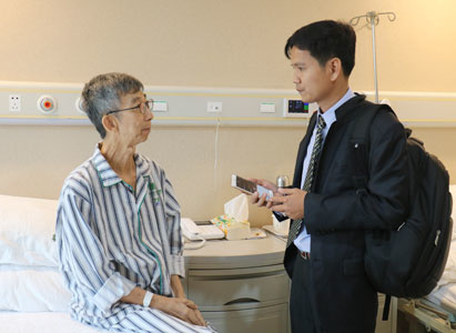 Cambodian media group, doctor representatives, Modern Cancer Hospital Guangzhou