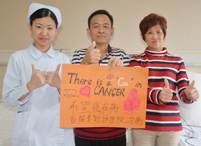 nasopharyngeal cancer, treatment for nasopharyngeal cancer, survivor stories of nasopharyngeal cancer patient, interventional therapy, Modern Cancer Hospital Guangzhou.
