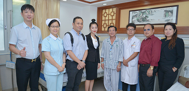 Cancer, minimally invasive therapy, interventional therapy, particle implantation, Malaysian medical delegation, St. Stamford Modern Cancer Hospital Guangzhou.
