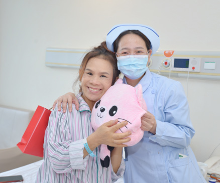 ฤดูใบไม้ผลิกำลังจะมา หลังจบสิ้นการระบาดของโรค—— เทศกาลปีใหม่ไทย ณ โรงพยาบาลมะเร็งสมัยใหม่กว่างโจวสแตมฟอร์ด