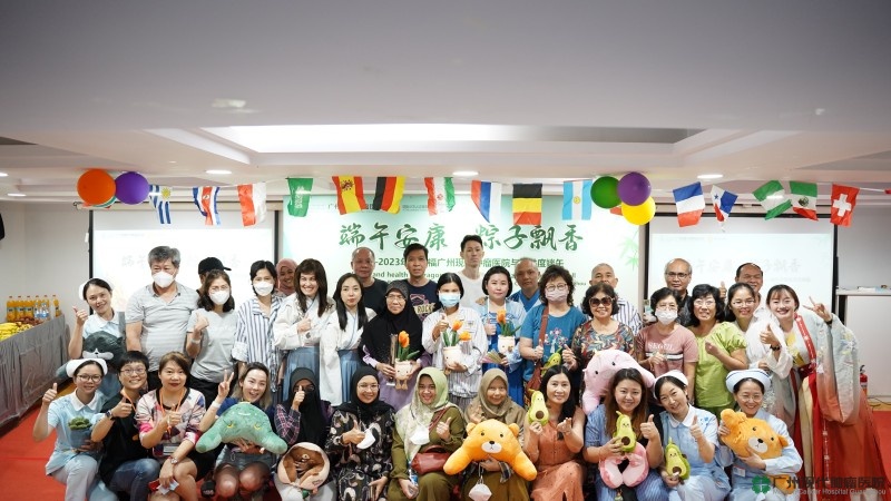 We Celebrated Dragon Boat Festival with all international patients