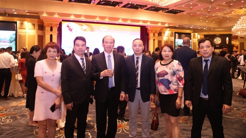 圣丹福国际医疗集团总裁林志程先生受邀出席“越南成立七十八周年国庆招待会”
