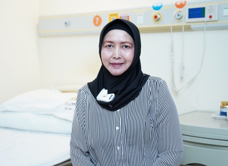  Precise minimally invasive treatment raise hope for 55-year-old mother with breast cancer and lymphoma metastases