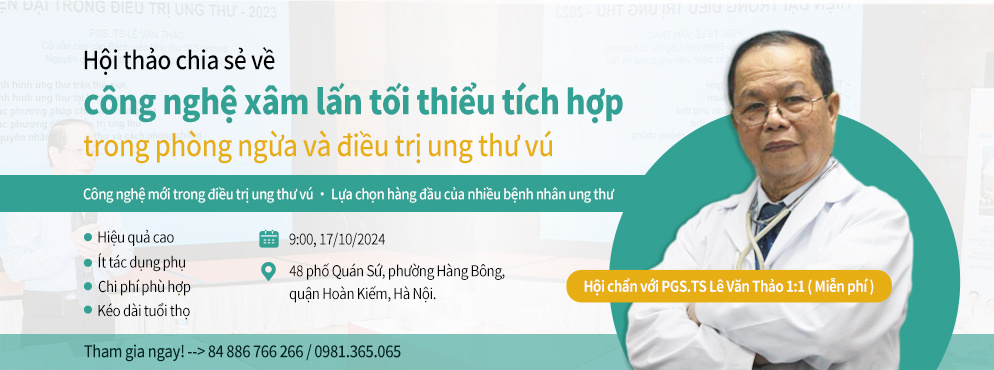 Cơ hội mới trong điều trị ung thư vú - Hội thảo chia sẻ về công nghệ xâm lấ