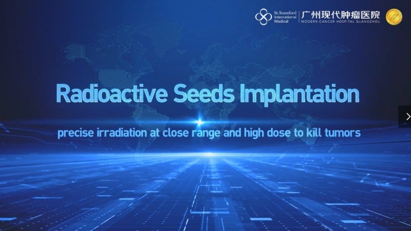 Radioactive Seeds Implantation: precise irradiation at close range, killing tumors with high doses