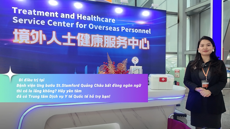 Đi điều trị tại Bệnh viện Ung bướu St.Stamford Quảng Châu bất đồng ngôn ngữ