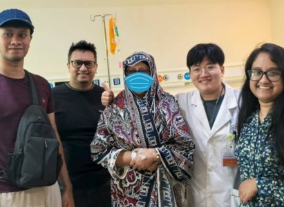 异国求医，全心守护：孟加拉双侧乳腺癌患者的跨国抗癌征程