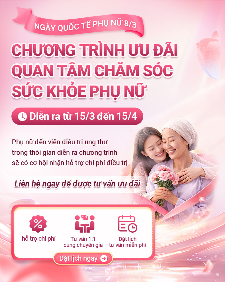 Chương trình hỗ trợ và chăm sóc bệnh nhân ung thư ở nữ giới.