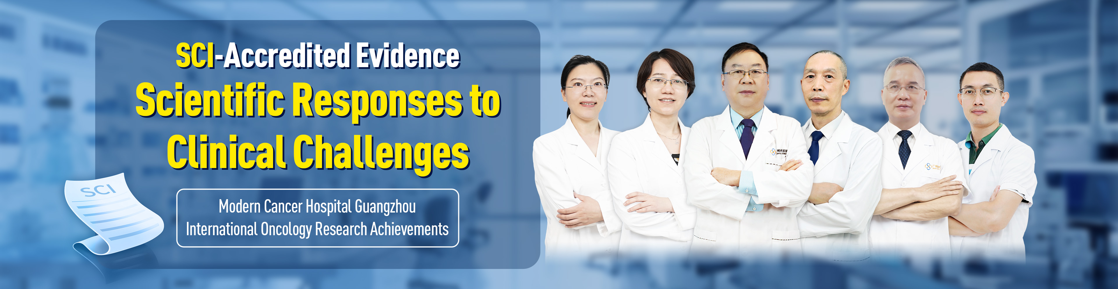 SCI-Accredited Evidence: Scientific Responses to Clinical Challenges