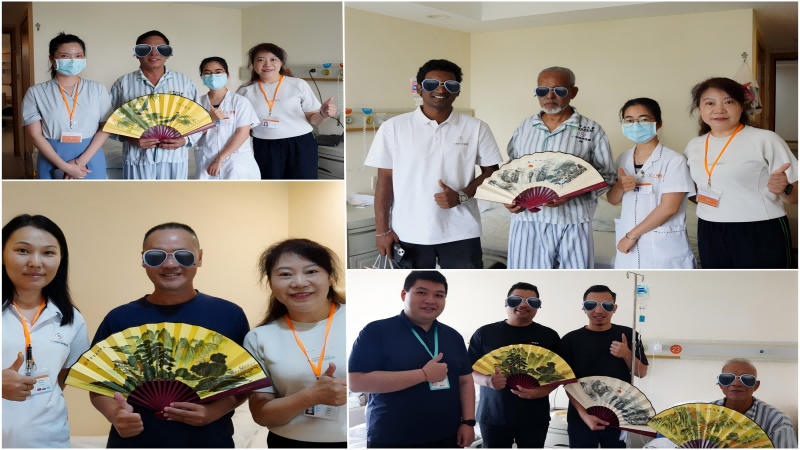 Father’s Love like a Mountain, a Fan Brings Warmth – Modern Cancer Hospital Guangzhou Holds Heartwarming Father’s Day Care Activity