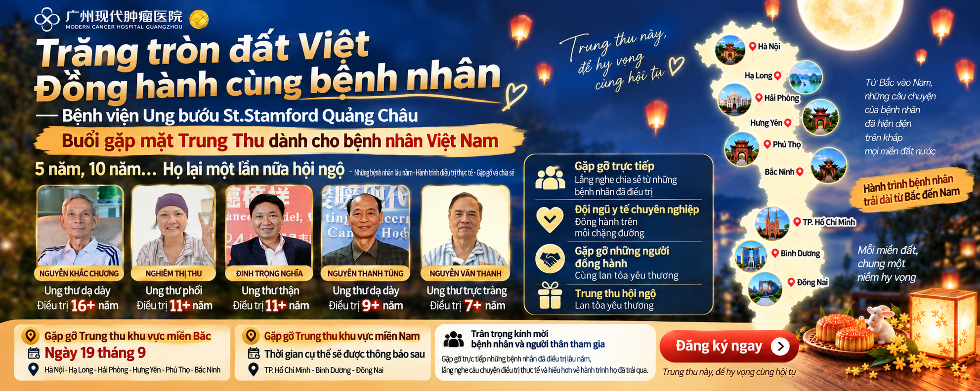19/9 tại Hà Nội: Gặp gỡ những bệnh nhân đã trải qua nhiều năm trên hành trình chống ung thư, lắng nghe câu chuyện thật từ chính họ