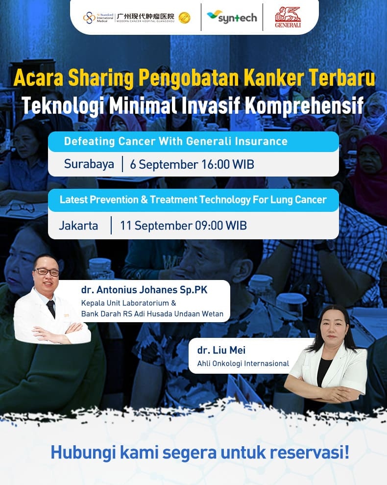 Acara Sharing Pengobatan Kanker Terbaru Teknologi Minimal Invasif Komprehensif