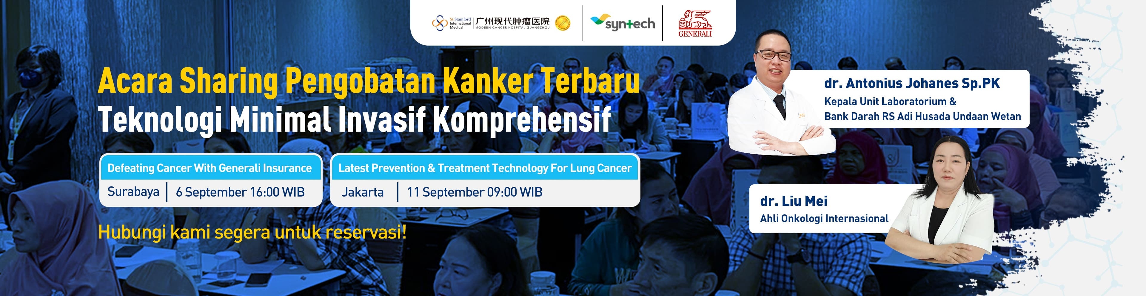 Acara Sharing Pengobatan Kanker Terbaru Teknologi Minimal Invasif Komprehensif