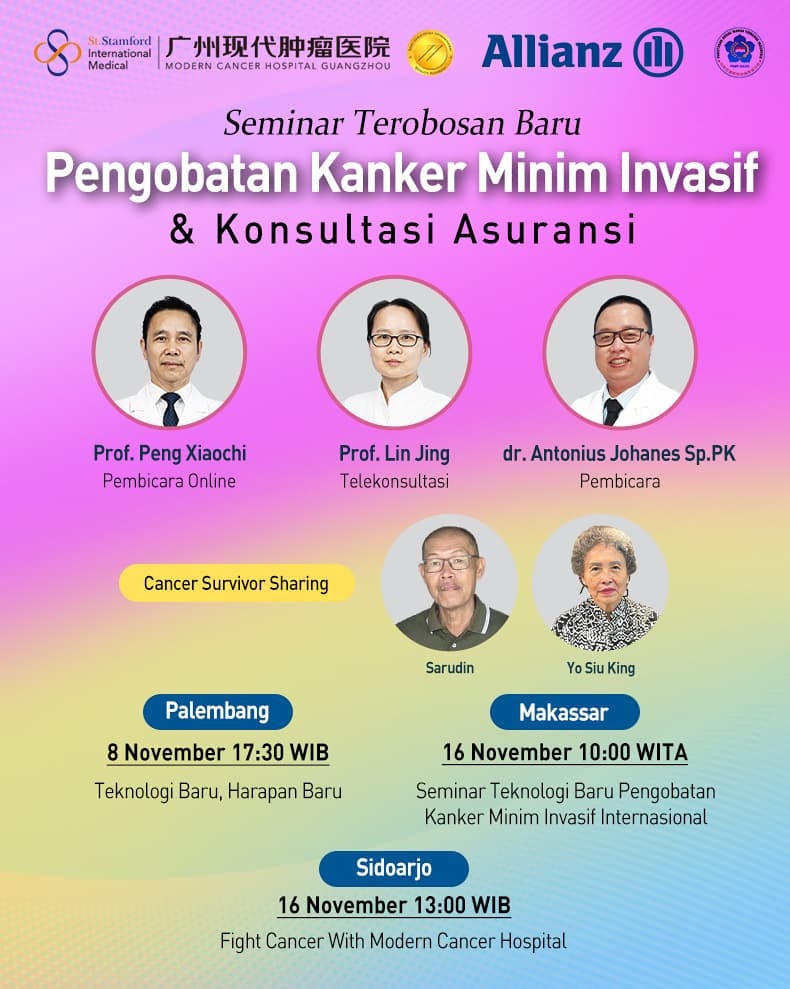 Seminar Terobosan Baru Pengobatan Kanker Minim Invasif & Konsultasi Asuransi