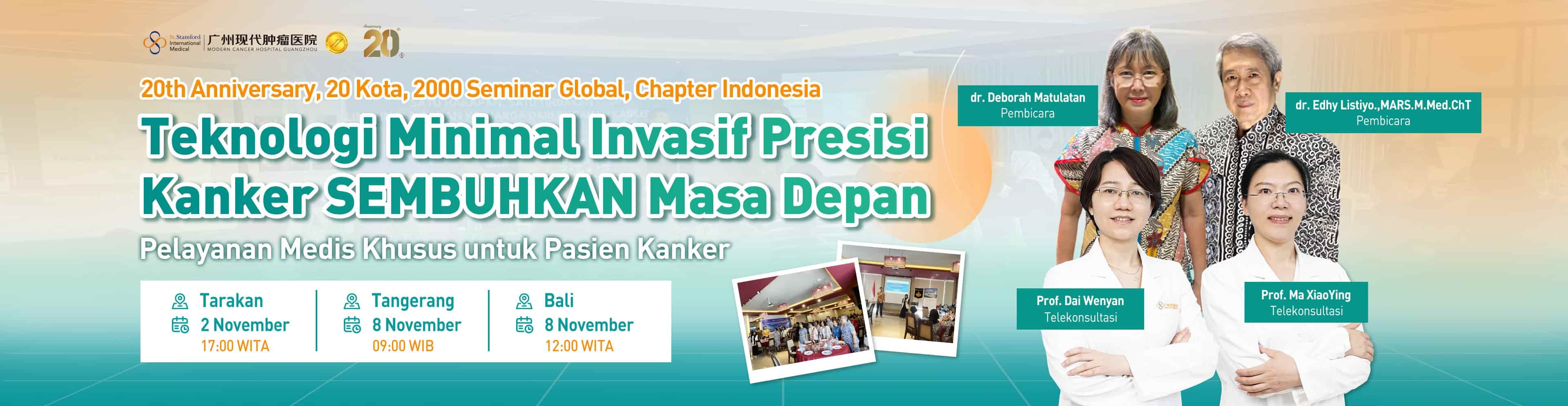 20th Anniversary, 20 Kota, 2000 Seminar Global, Chapter Tarakan