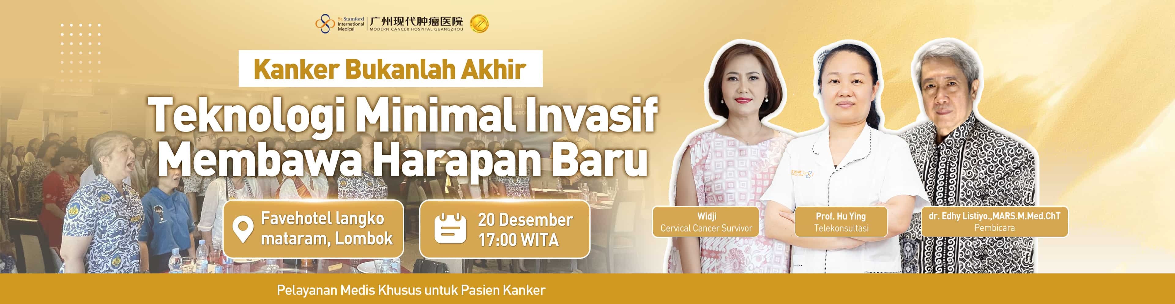 Kanker Bukanlah Akhir Teknologi Minimal Invasif Membawa Harapan Baru